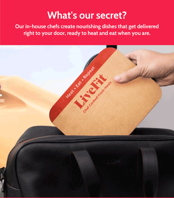 Guess which meal is on our menu today? Live Fit Foods